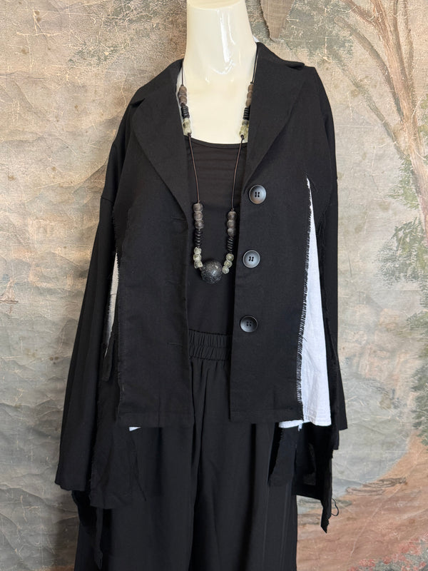 68581 Jacket Blazer W/Trim