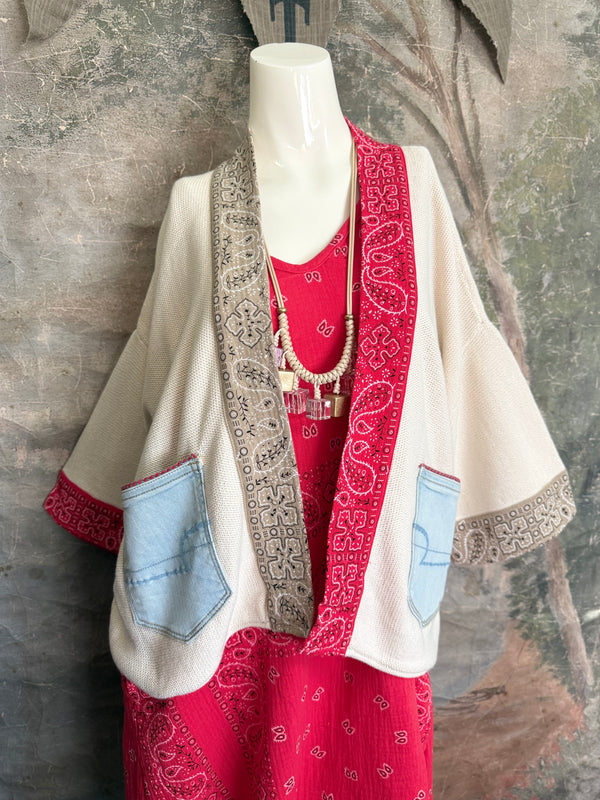 5771 Bandana Cardigan