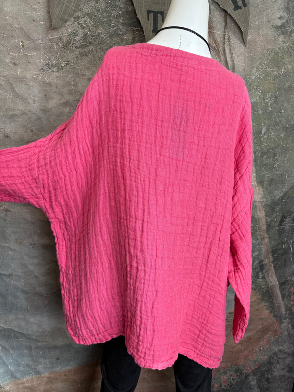 PW8815 We The Free Pucker Tunic-Lilac Purple