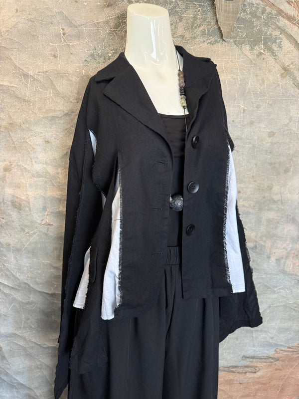 68581 Jacket Blazer W/Trim