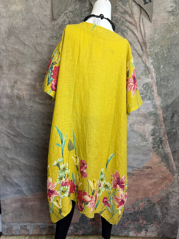 90847G Garden Tea Party Dress-Mango