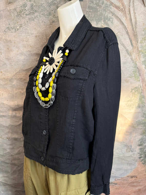 LIN7403 LULA B TRAVEL JKT-Black