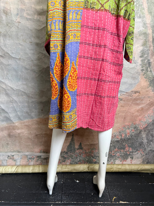 1013w Long Kurta Shirt Dress-Marley