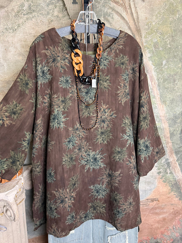 PW2501 Enchanted Floral Tunic