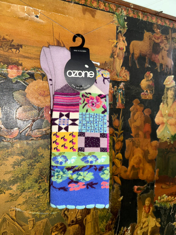 WW13 American Quilt Socks-sweet pinks