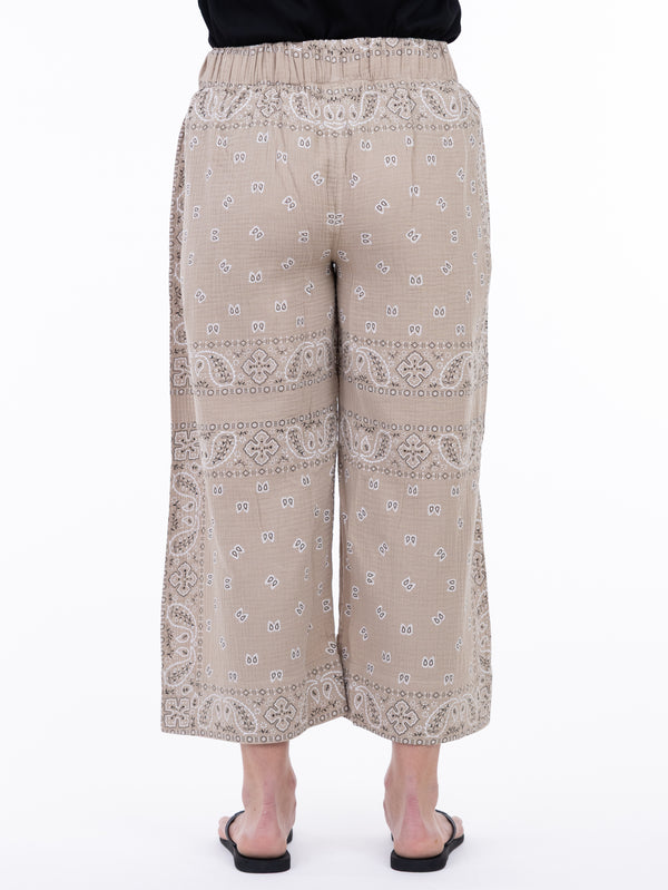 5791 Bandana Crop Pant-SAND