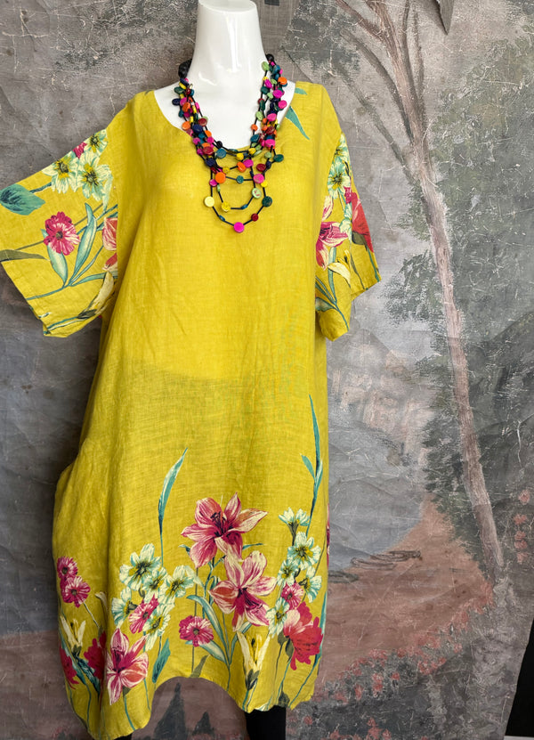 90847G Garden Tea Party Dress-Mango