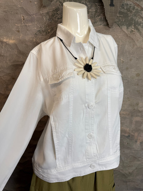 LIN7403 LULA B TRAVEL JKT-WHITE