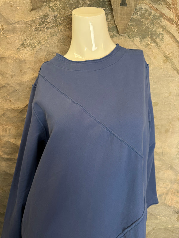 A2996202 L/Slv FE Top-Dark Blue
