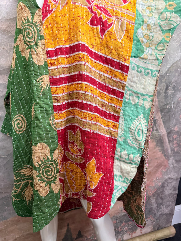1013w Long Kurta Shirt Dress-Abby