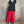 Load image into Gallery viewer, 5791 Bandana Crop Pant-RED
