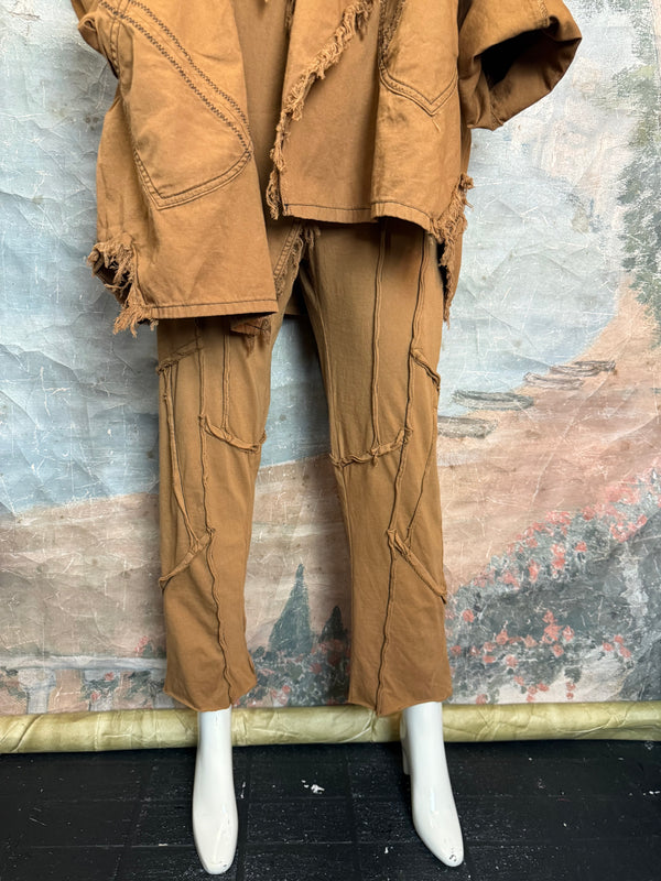 CE732 Link Straight Pant-Camel