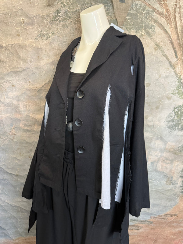 68581 Jacket Blazer W/Trim