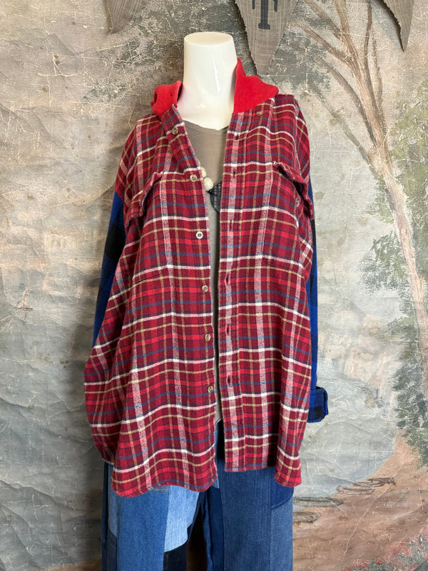 0003G PW Mix-Match Flannel Jacket-#6