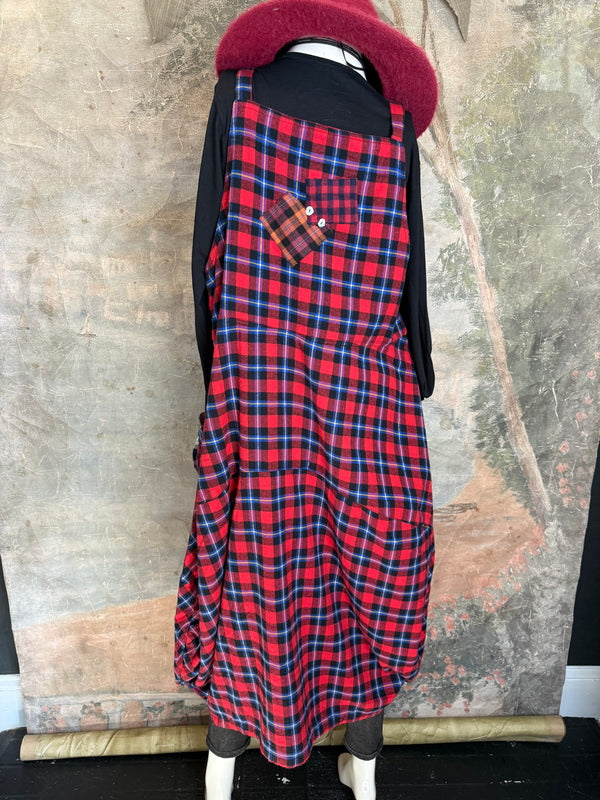 5431 Betty Flannel Jumper Dress-A