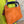 Load image into Gallery viewer, Soruka orange multicolor leather crossbody bag with gray strap on lime green linen dress mannequin - 7
