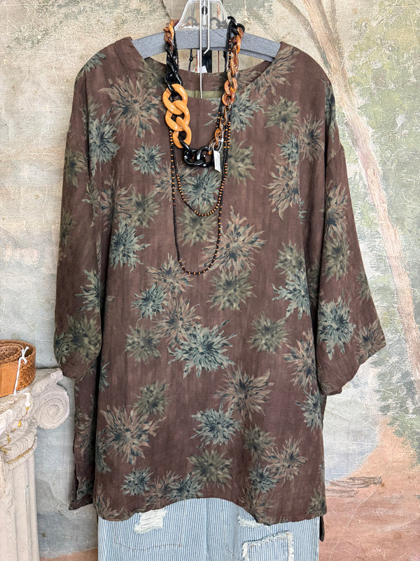 PW2501 Enchanted Floral Tunic