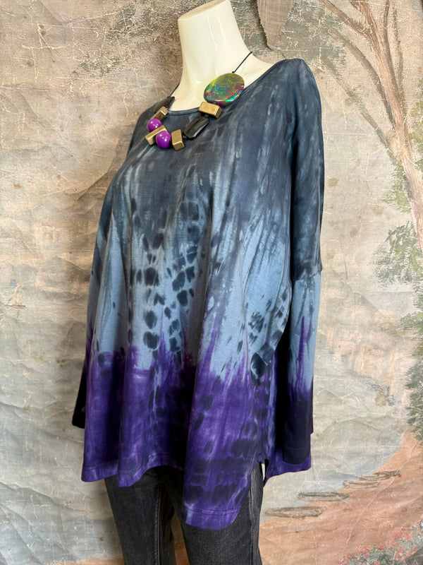 DD1803C Bestee L/Slv Top-Violet