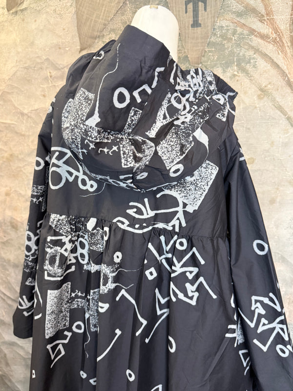 1029 City Scribble Jacket-Gray