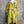 Load image into Gallery viewer, 91225 Flower Garden Linen Top-Yellow
