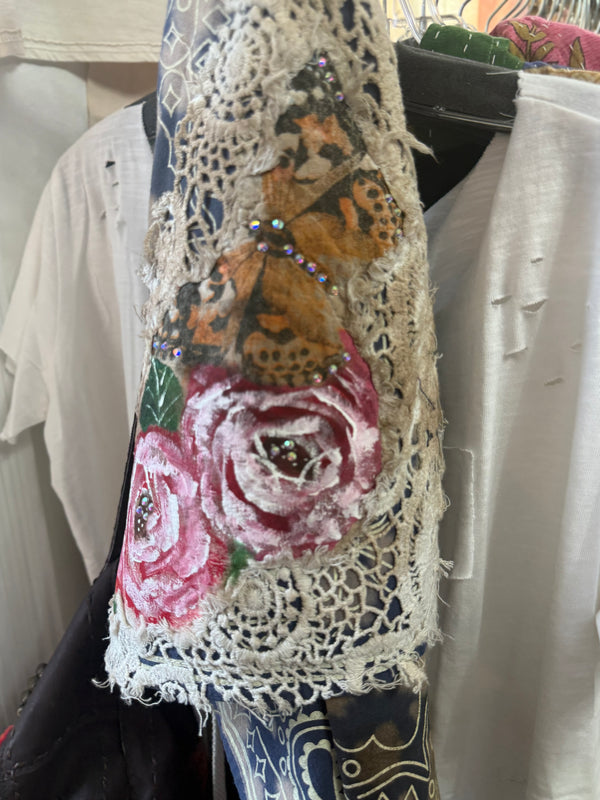 ARB Hand Painted Bandana-Sage