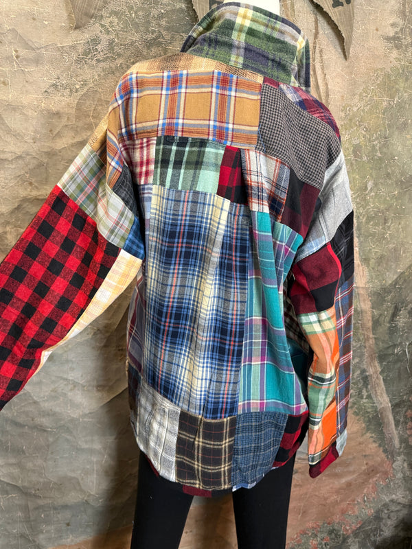 5620 Flannel PW BF Shirt- PW A