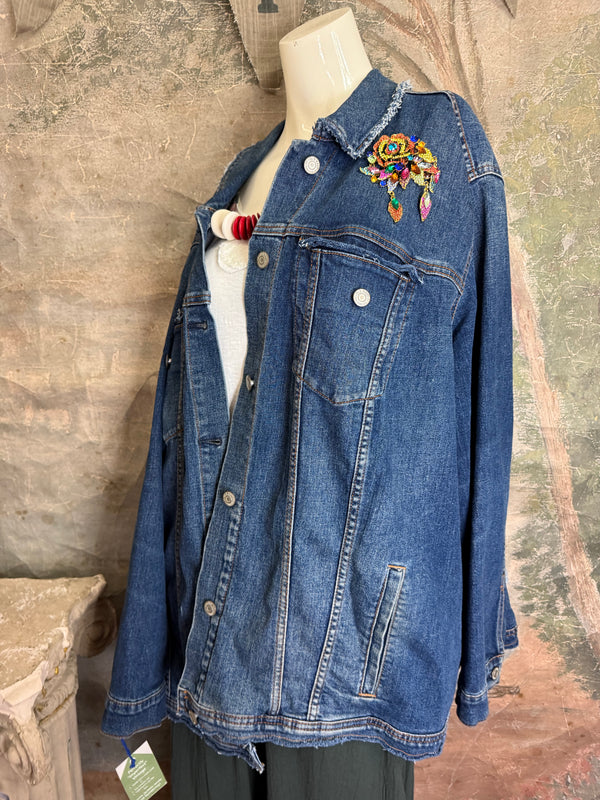4842 Upcycled Wearable Art Jkt-Frida
