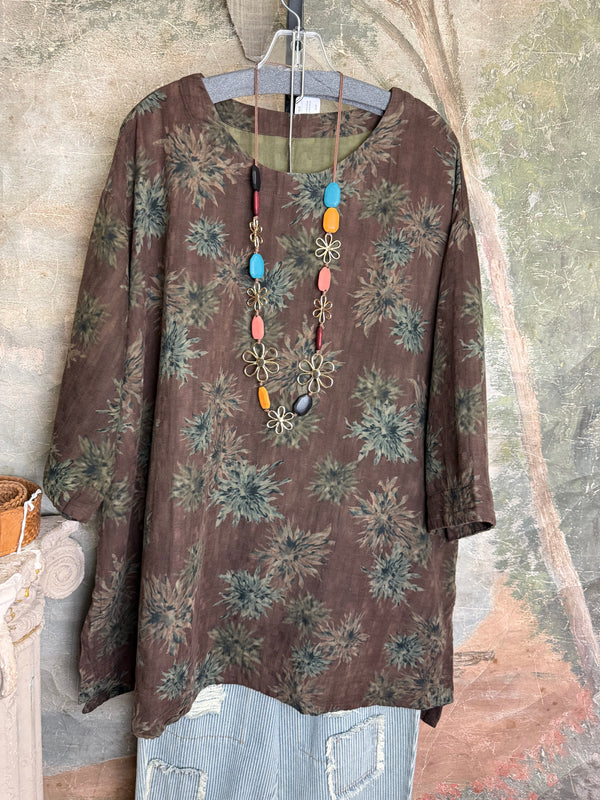 PW2501 Enchanted Floral Tunic