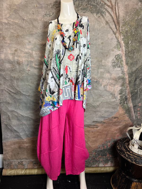 T1369K White Knit Whimsy Top-Daily Bloom
