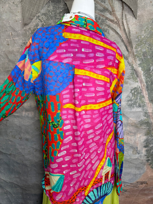 CP-92527 Abstract Blouse