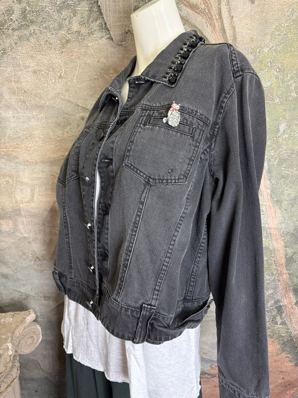4842 Upcycled Wearable Art Jkt- The Village