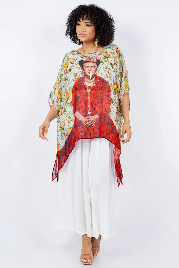 VC185CUTTOP ROSY FRIDA TOP