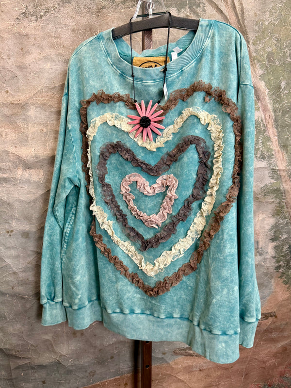 A26 Stitch Love Story Sweatshirt