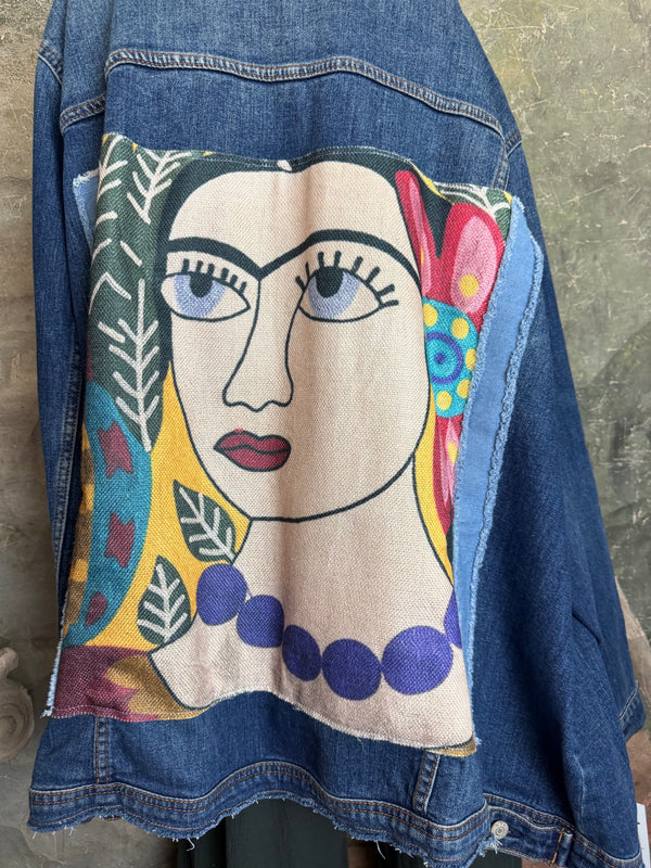 4842 Upcycled Wearable Art Jkt-Frida