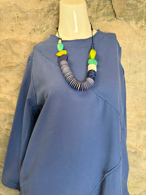 A2996202 L/Slv FE Top-Dark Blue