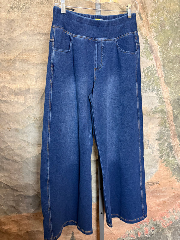 30139N21 Wide Leg Pant-Bluebird