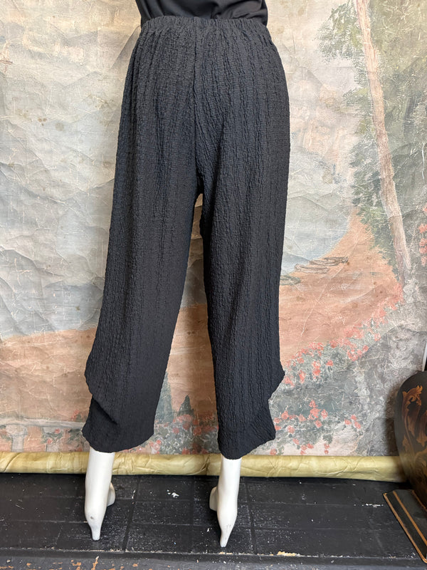 B304 Waffle Knit Harem Pants