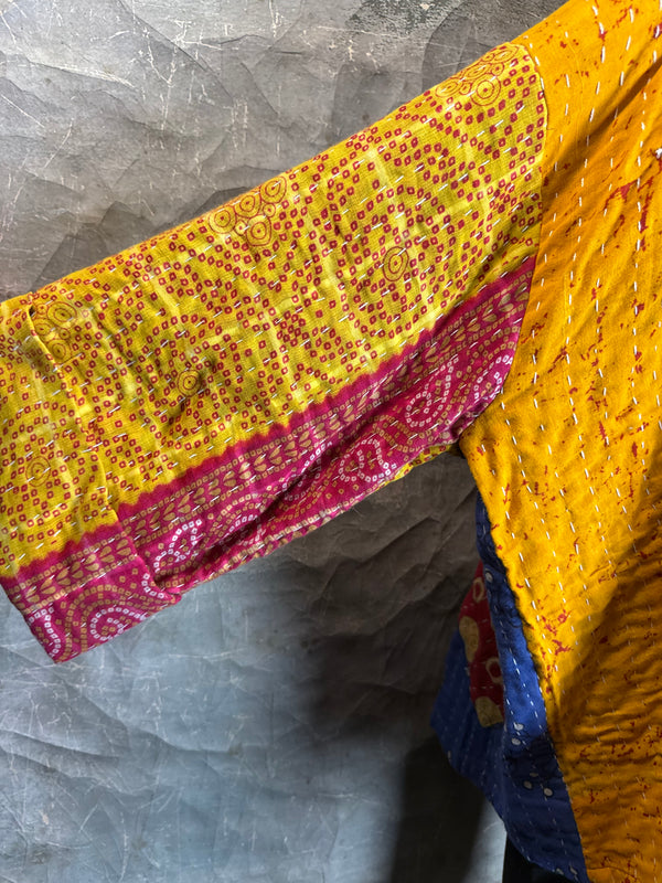 SS6148 Funky Kantha Jacket-Marley C