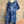Load image into Gallery viewer, 91307T-62 Ruffle Tie-Dye Tunic-Blue
