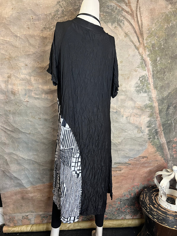 25072 Euro Crush Mixed Dress