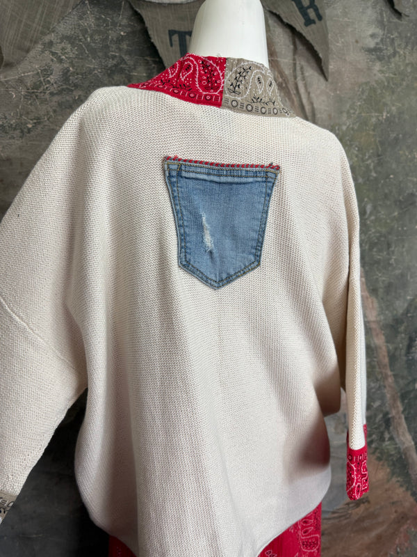 5771 Bandana Cardigan