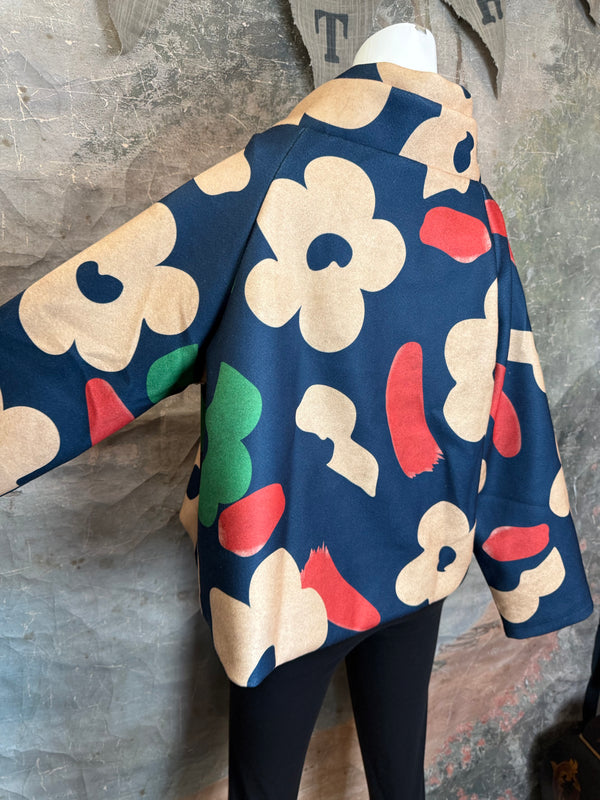 91813 Asym Floral Cropped JTK-TEAL