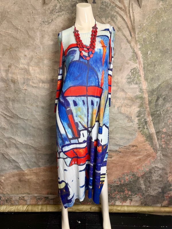 0381 VC Castle Dress-Red