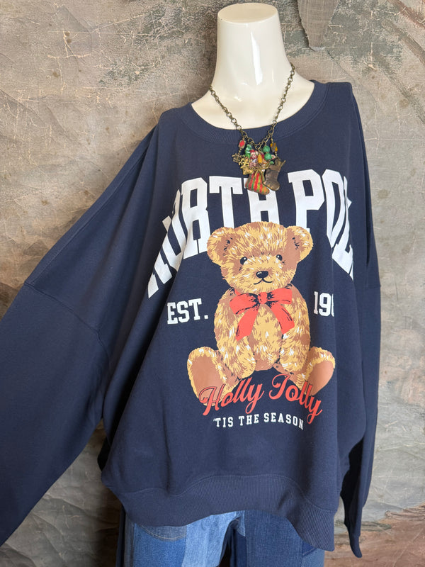 Northpole Teddy Bear Sweatshirt