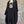 Load image into Gallery viewer, 2066-11 Asymmetrical Cowlneck-Black
