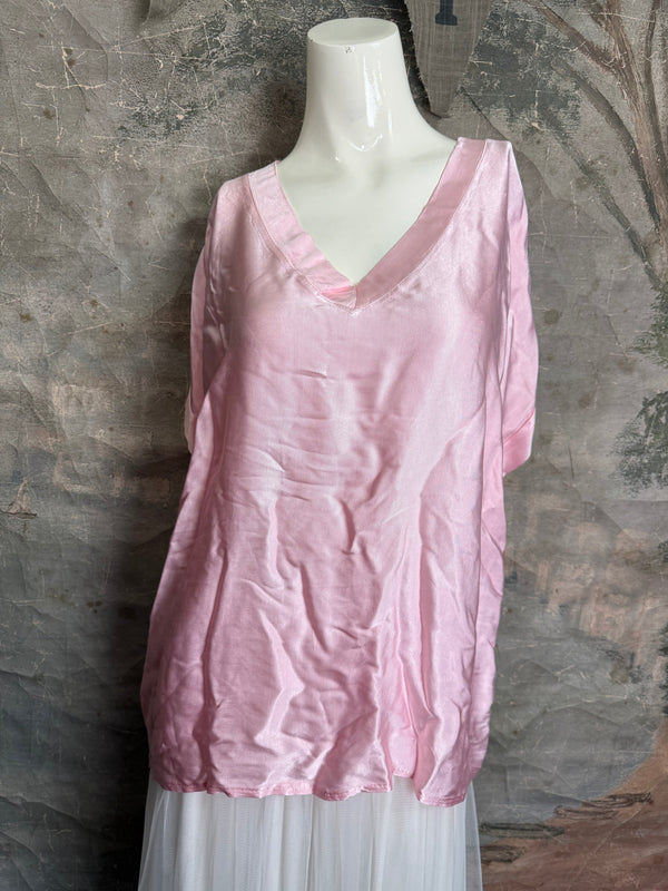 BBZ-312 Ragle Italy Top-Blush Pink