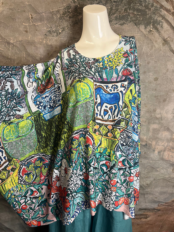 T1369K White Knit Whimsy Top-Spring Has Sprung