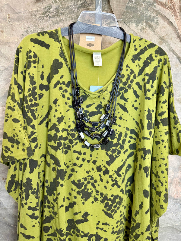 715CL-Burst Oversized Tunic Tee-SPUD