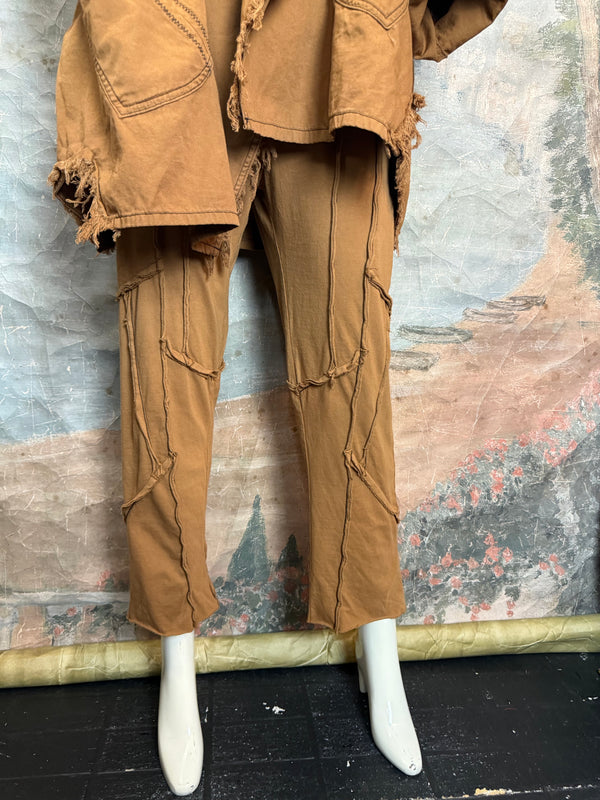 CE732 Link Straight Pant-Camel