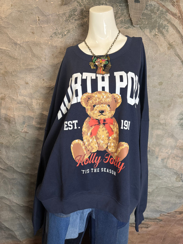 Northpole Teddy Bear Sweatshirt
